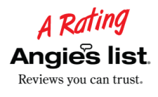 Angi A rating badge