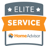 Elite service award badge
